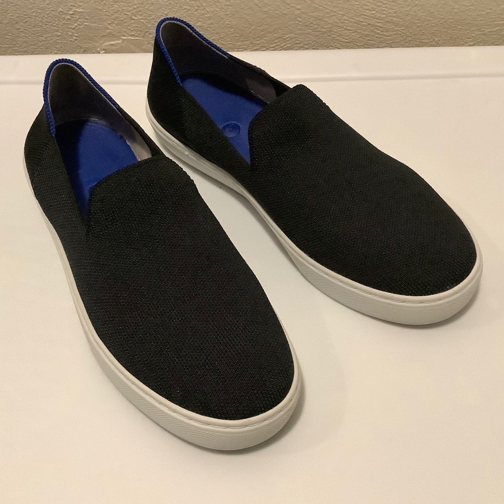 ROTHY’S| Black Slip on Sneaker Sz 8 Casual Comfort